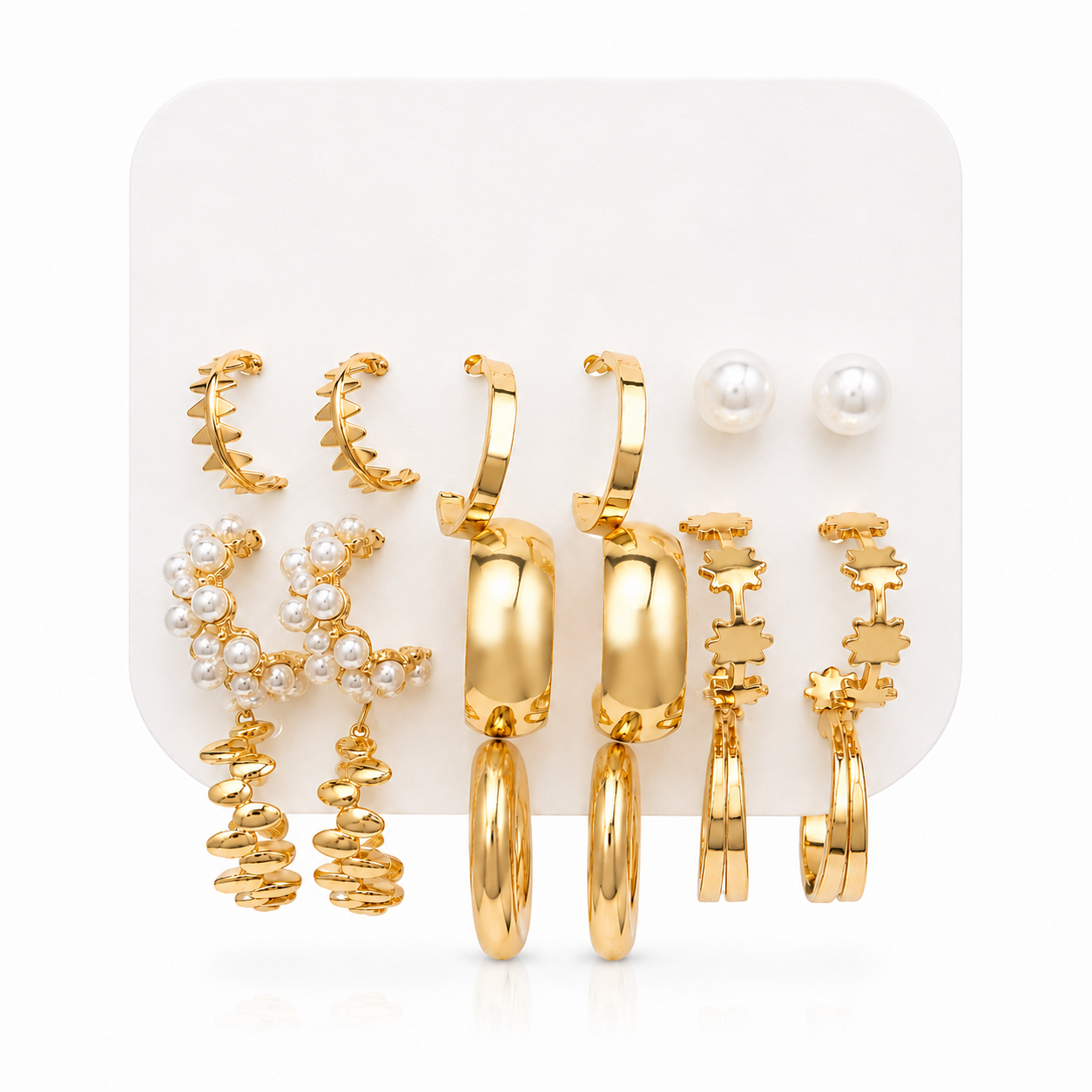 Elegant Gold Hoop Earrings Collection