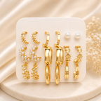 Elegant Gold Hoop Earrings Collection