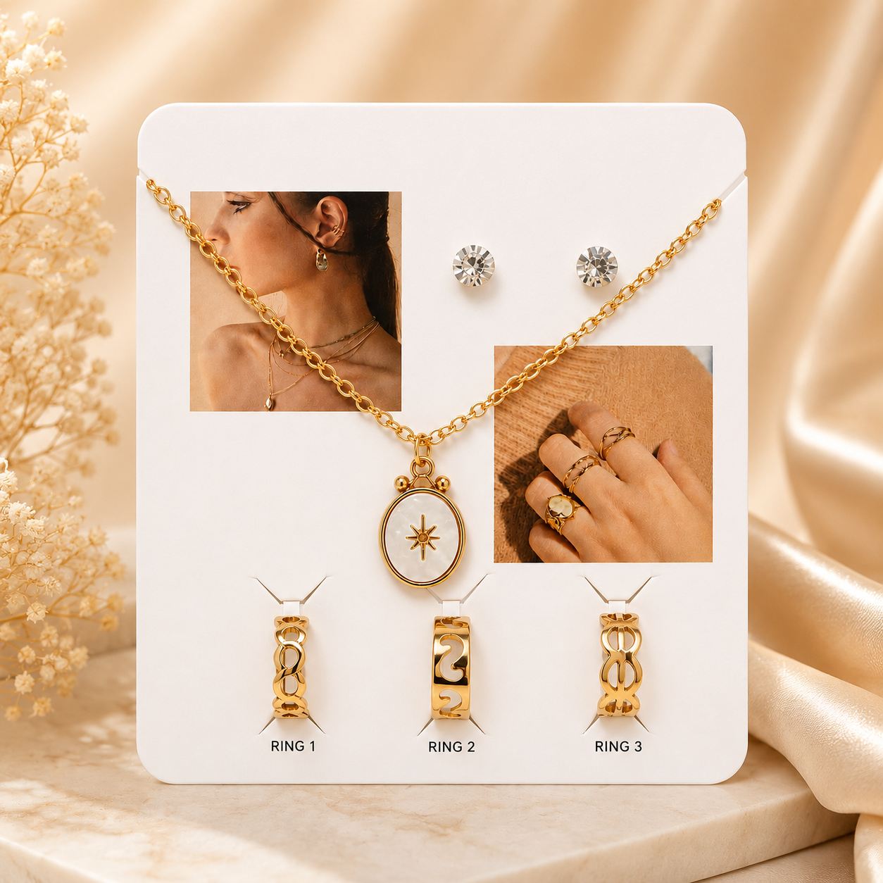 Celestial Charm Jewelry Gift Set