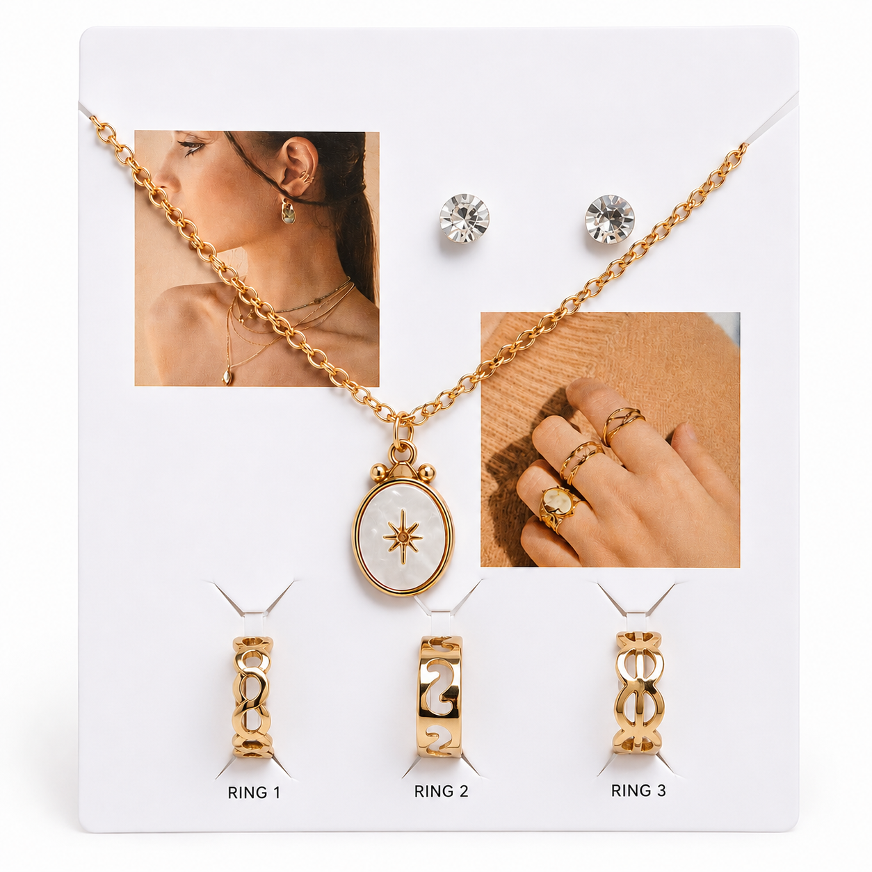 Celestial Charm Jewelry Gift Set