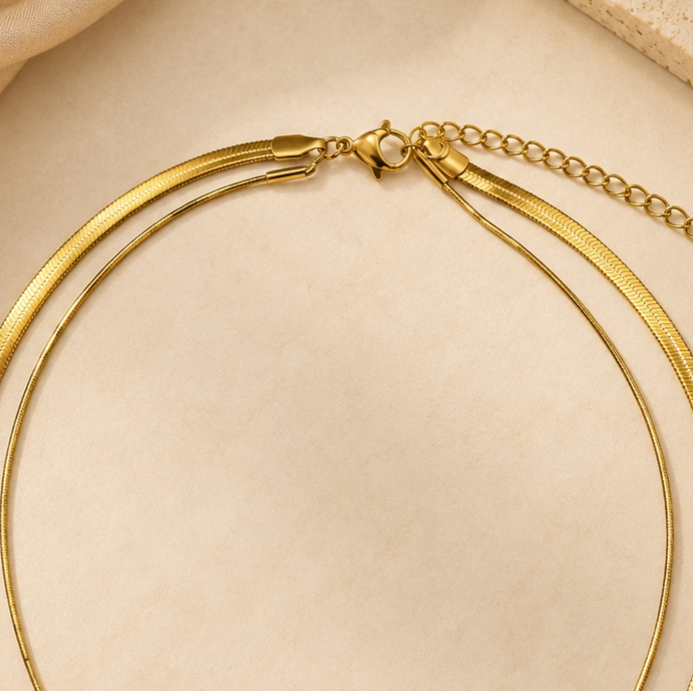 Elegant Gold Heart Pendant Necklace