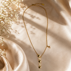 Radiant Crystal Heart Charm Necklace