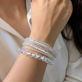 Crystal Glow Bracelet Duo Set