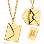 Secret Love Letter Pendant Necklace