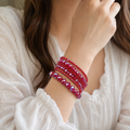 Passion Red Crystal Bracelet Collection