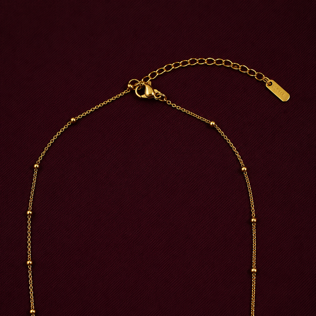 Sparkling Initial G Pendant Necklace